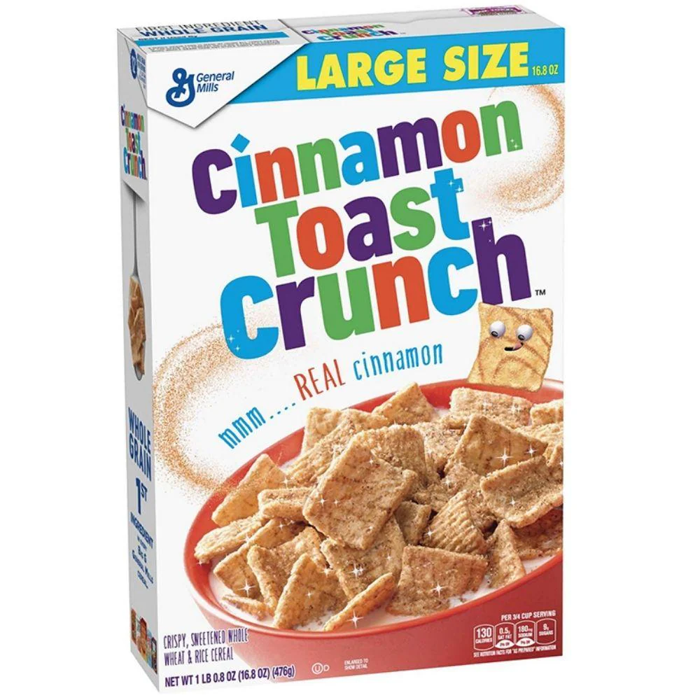 Cinnamon Toast Crunch Large Size, cereali alla cannella da 476g