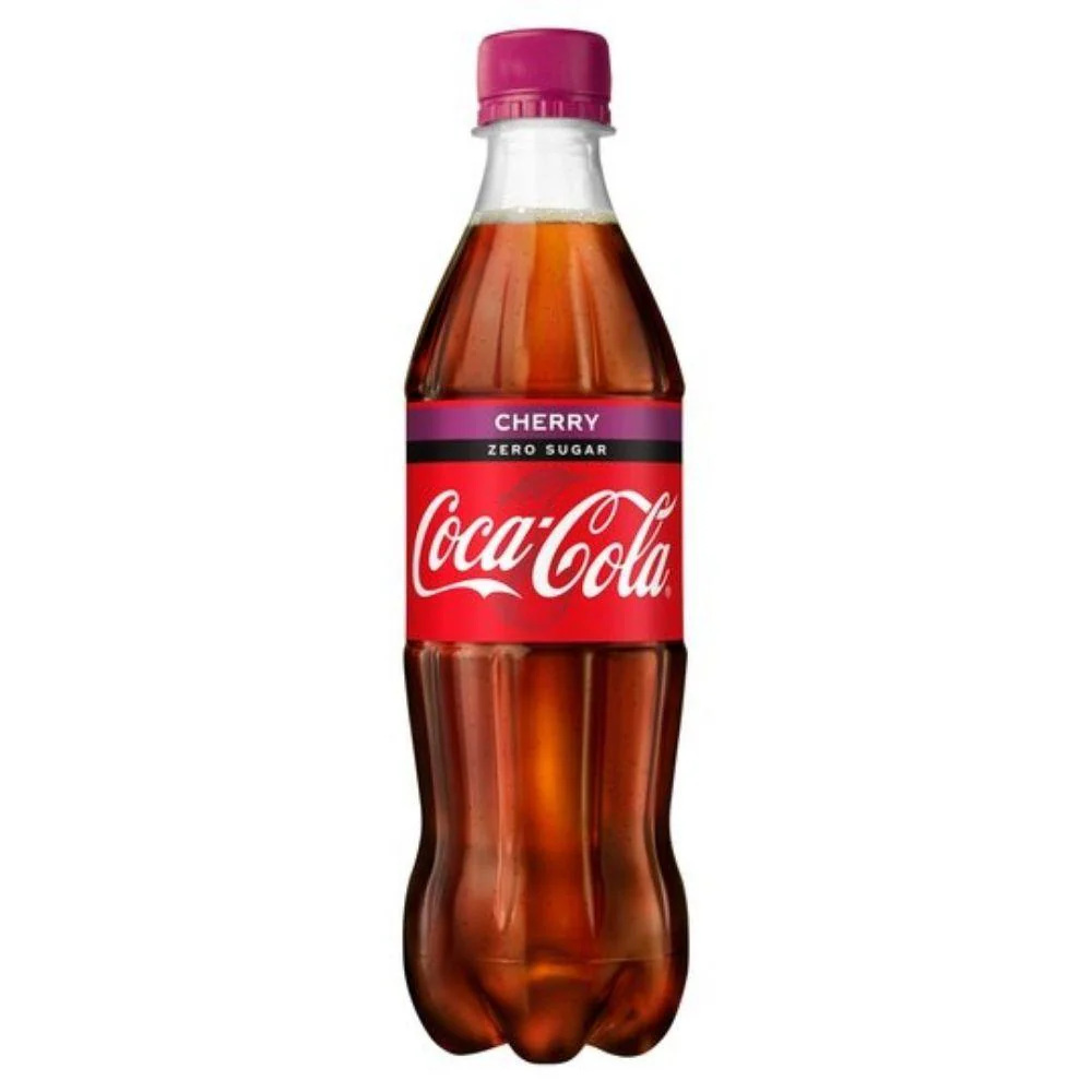 Coca-Cola Cherry Zero, coca cola alla ciliegia zero zuccheri da 500ml