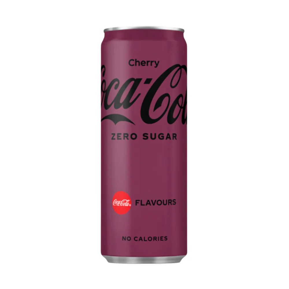 Coca Cola Cherry Zero, bevanda alla ciliegia senza zucchero da 250ml