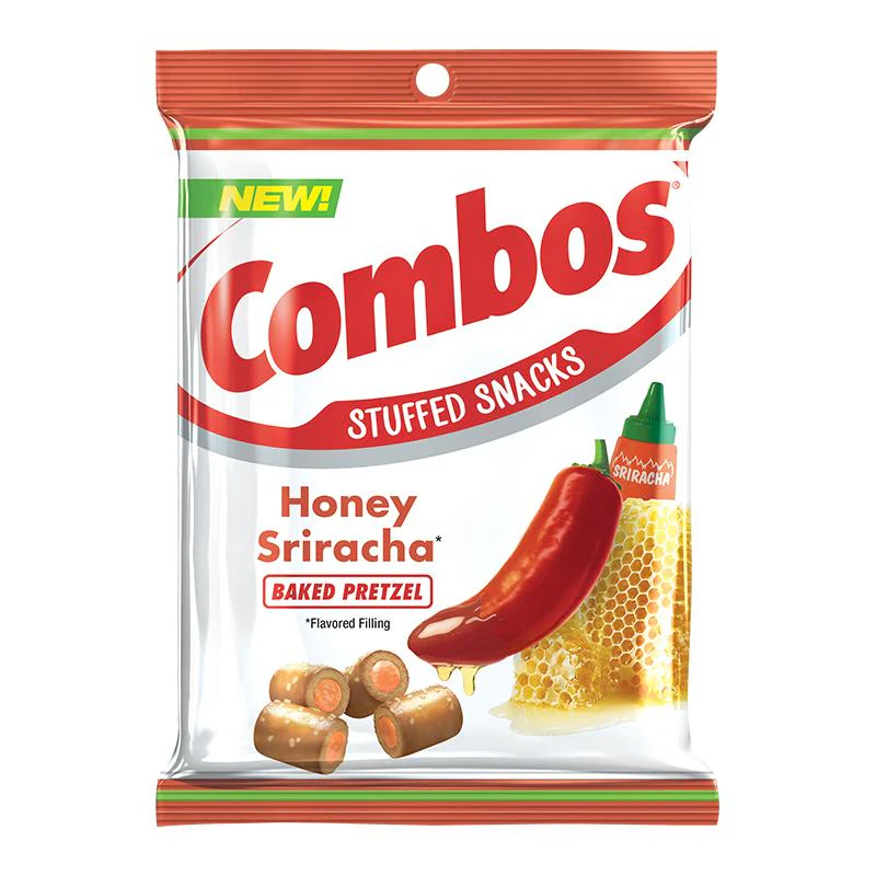 Combos Honey Sriracha, pretzel piccanti al miele nel formato maxi