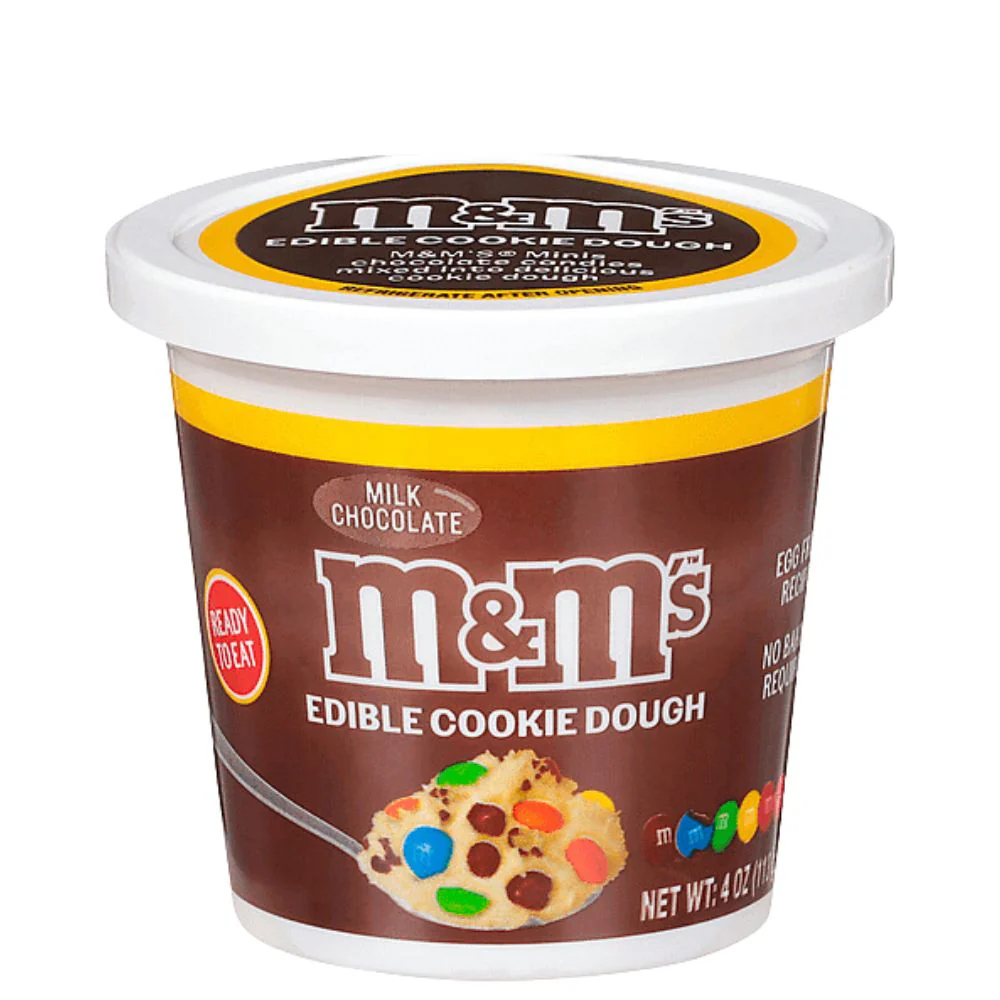 Cookie Dough M&M's, biscotto morbido con pezzi di M&M's da 113g
