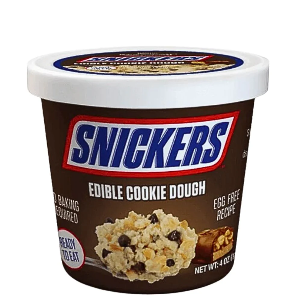 Cookie Dough Snickers, biscotto morbido con pezzi di Snickers da 113g