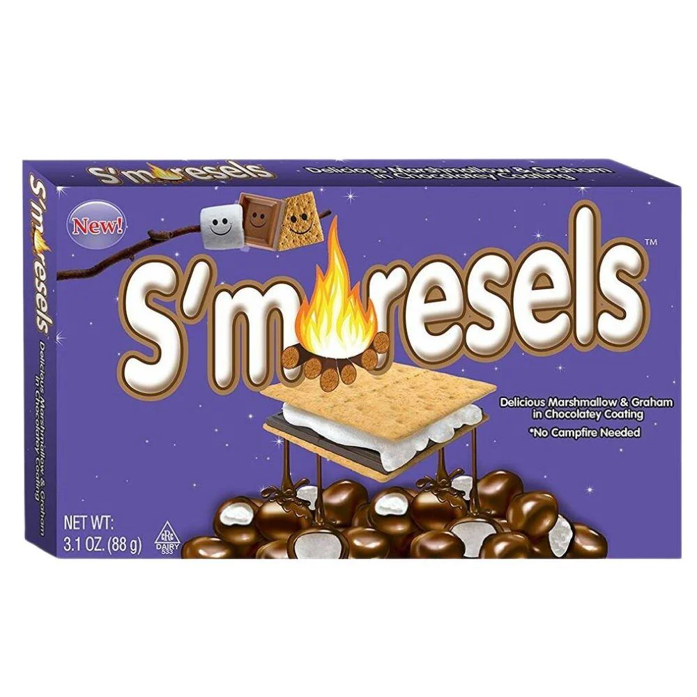 Cookie Dough Bite S'Moresels, marshmallows ricoperti di cioccolato da 88g