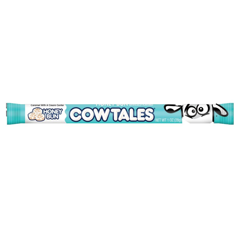 Cow Tales Honey Bun, caramella al gusto di miele da 28g