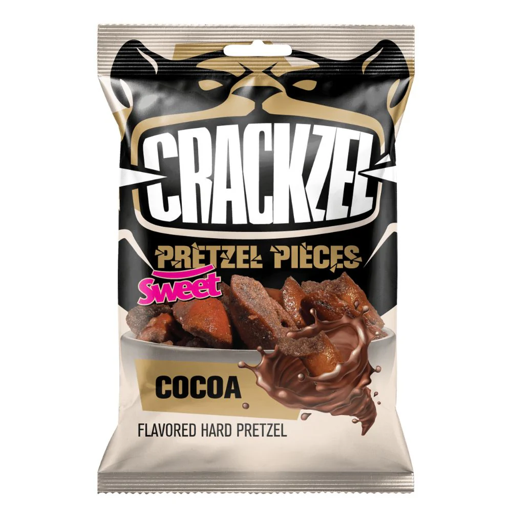 Crackzel Cocoa, pretzel al gusto di cacao da 85g
