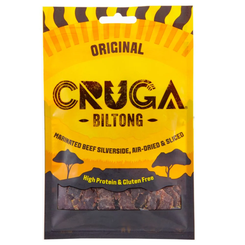 Cruga Beef Biltong Original, carne secca da 25g