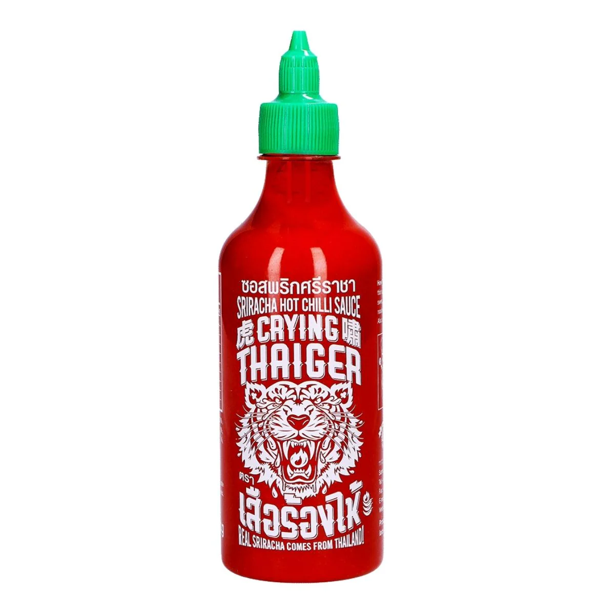 Crying Thaiger Sriracha Hot Chilli Sauce, salsa al peperoncino sriracha da 220g
