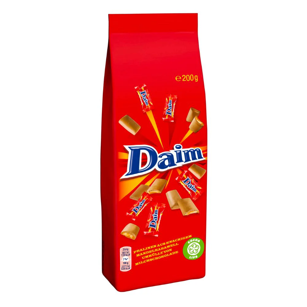 Daim, cioccolatini al caramello da 200g