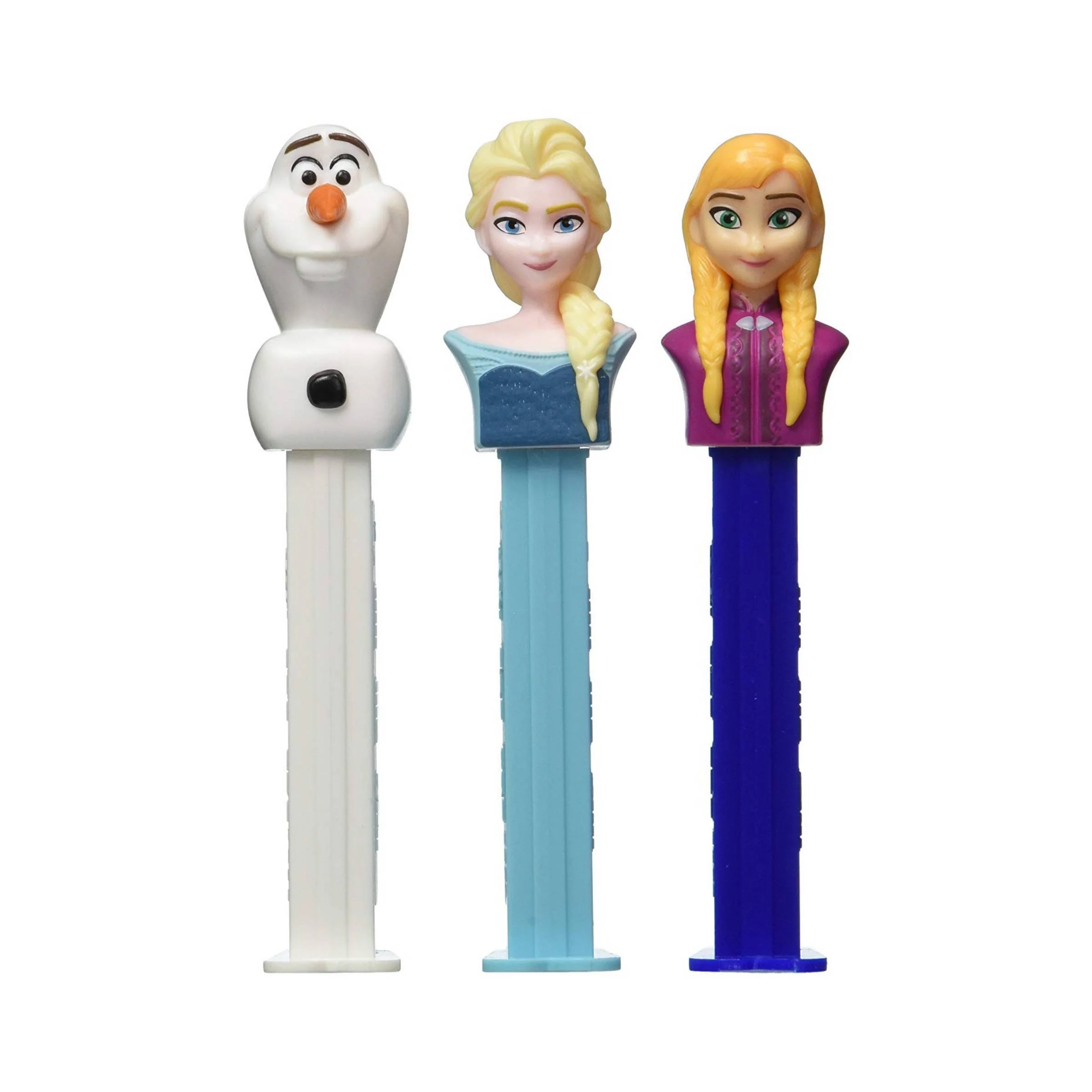 Pez Disney Frozen Poly Pack, dispenser di caramelle alla frutta da 16.4g