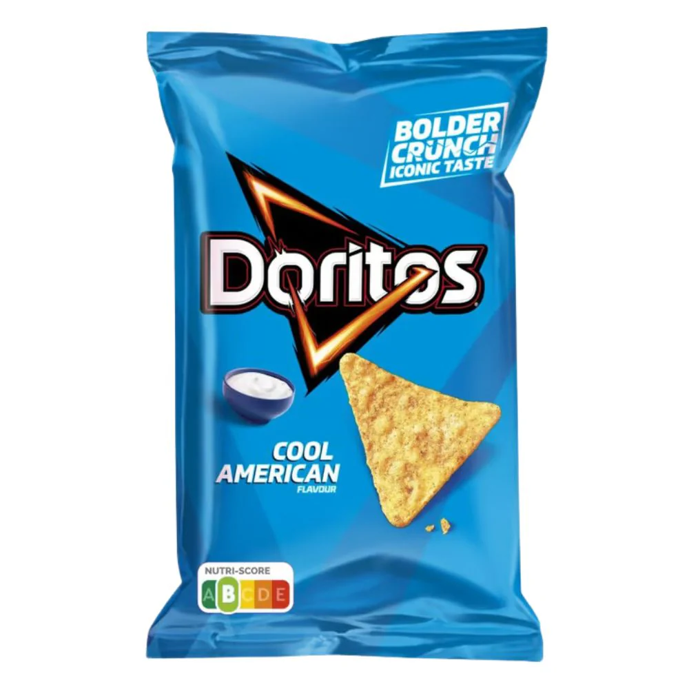Doritos Cool American, patatine al gusto di panna acida da 170g
