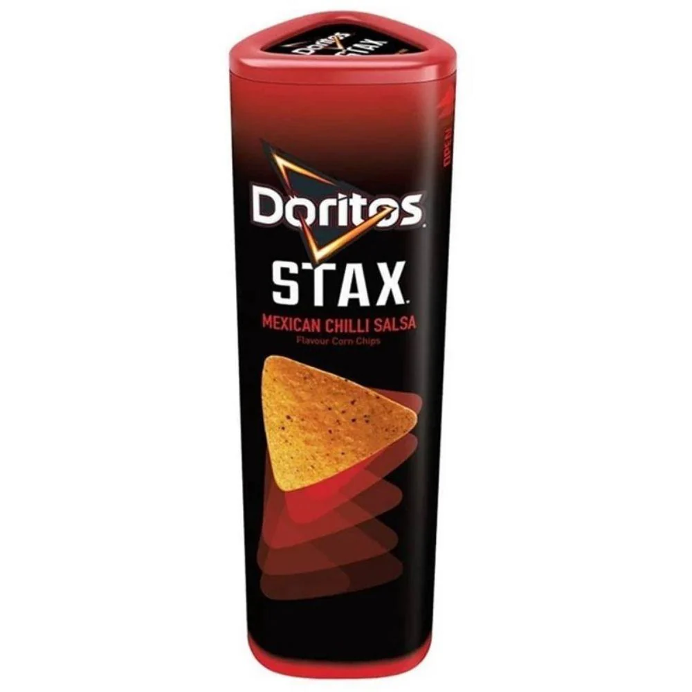 Doritos Stax Mexican Chilli Salsa, nachos alla salsa messicana da 170g