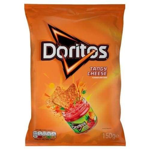 Doritos Tangy Cheese, nachos al formaggio piccante da 150g