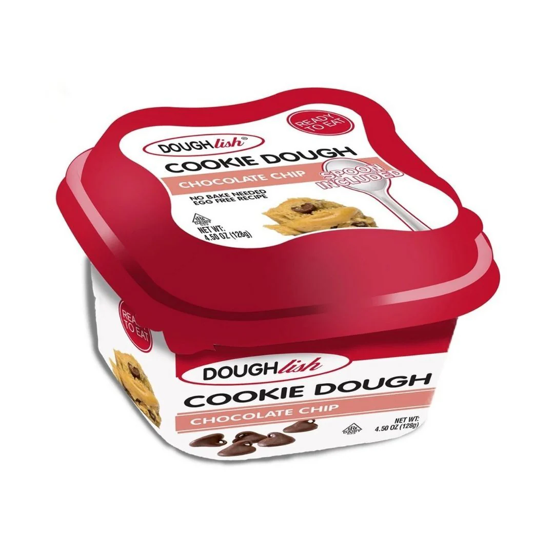 Doughlish Chocolate Chip, preparato per biscotti pronto da mangiare da 128g