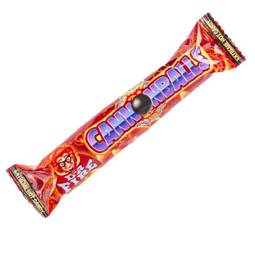 Dr. Fire Cannon Balls, caramelle extra piccanti da 40g