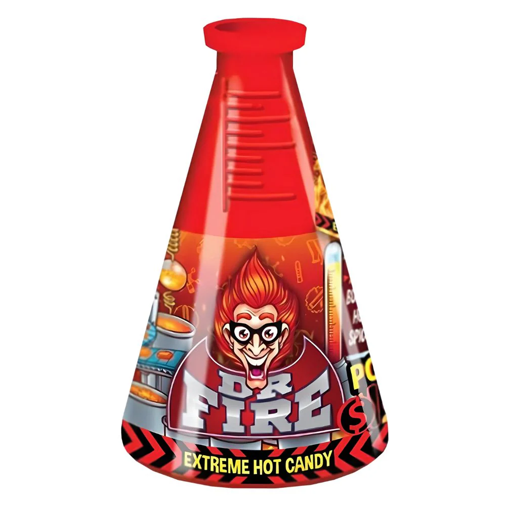 Dr. Fire Power Balls Extreme Hot Candy, caramelle piccanti da 15g