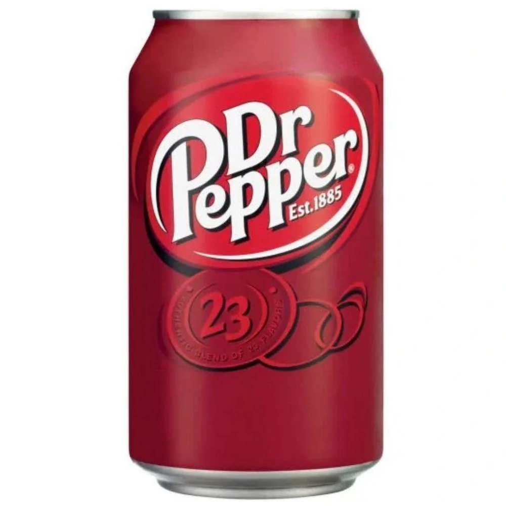 Dr Pepper, bevanda alla frutta da 355 ml
