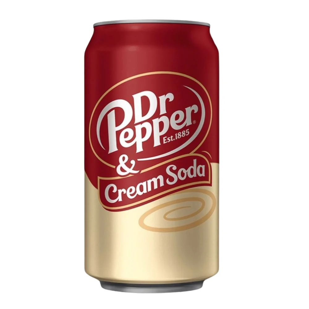 Dr Pepper & Cream Soda, bevanda alla vaniglia da 355ml