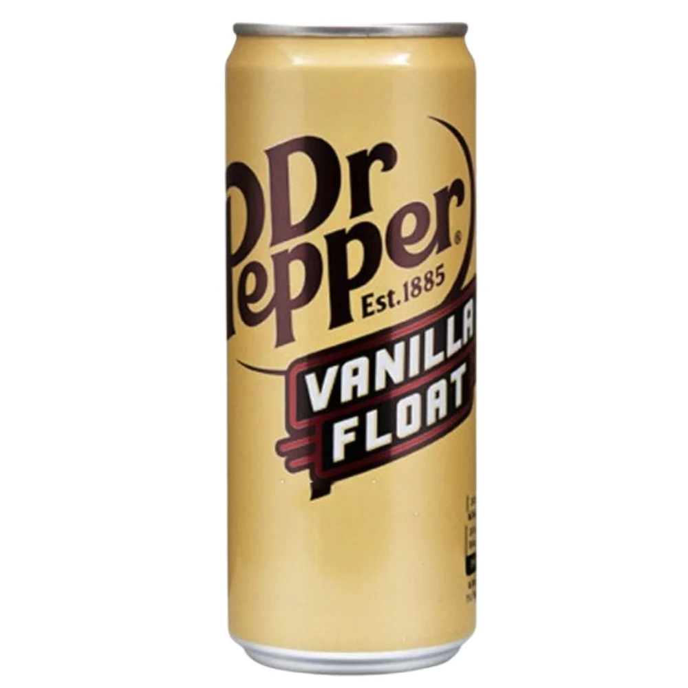 Dr Pepper Vanilla Float, bevanda gassata al gusto di vaniglia da 330ml