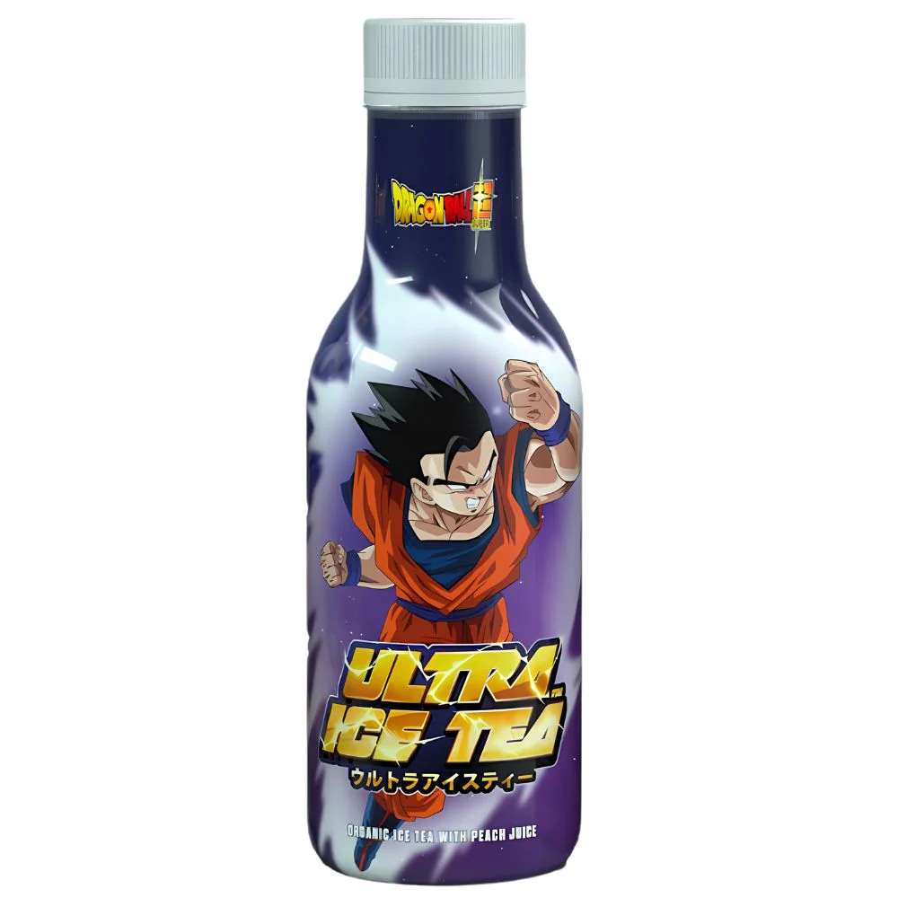 Dragon Ball Ice Tea Super Gohan, tè alla pesca da 500ml