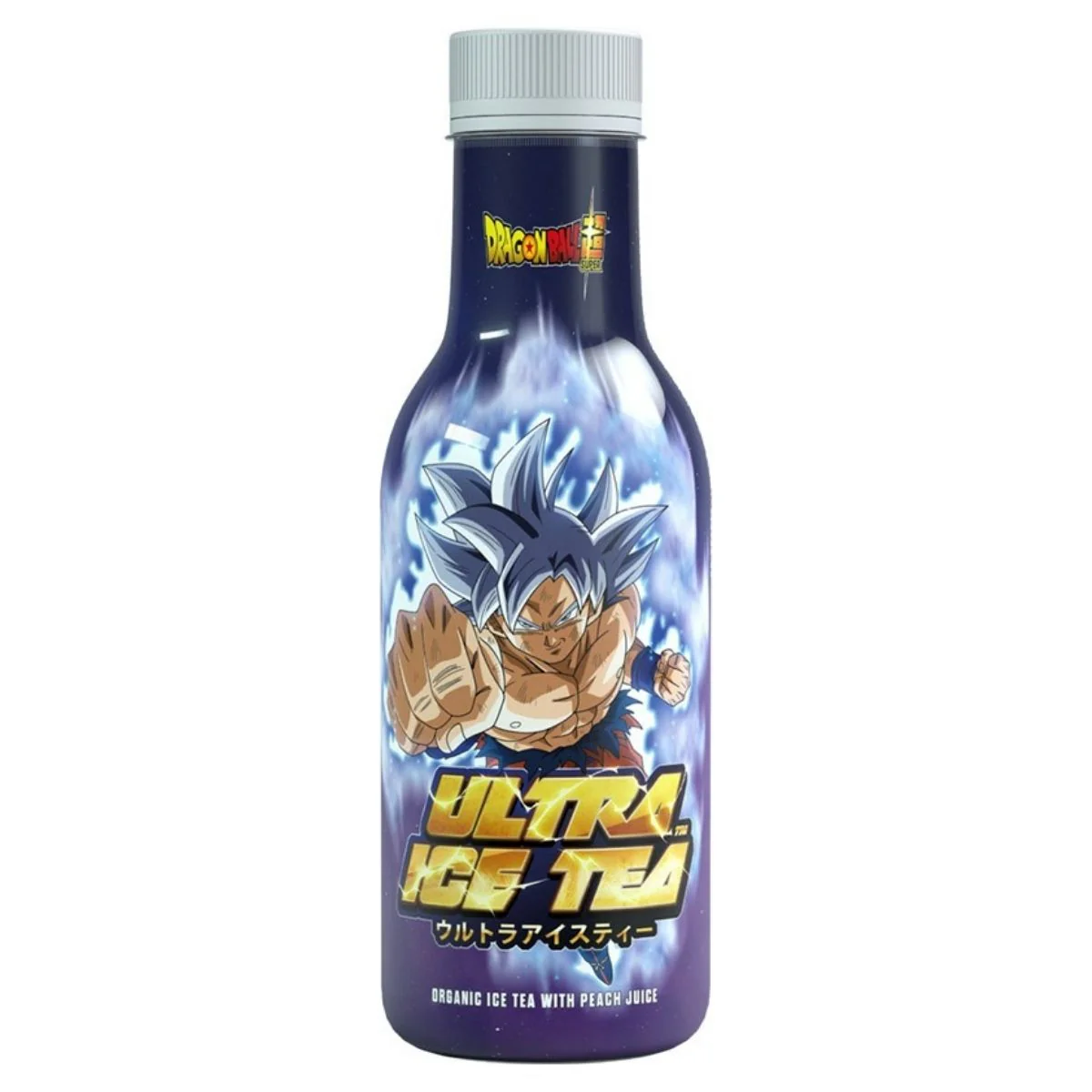 Dragon Ball Ice Tea Super Goku, tè alla pesca da 500ml
