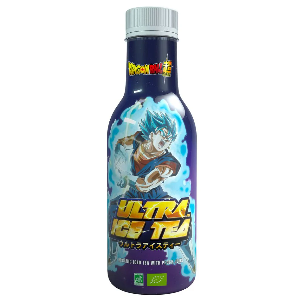 Dragon Ball Ice Tea Super Vegeto, tè alla pesca da 500ml
