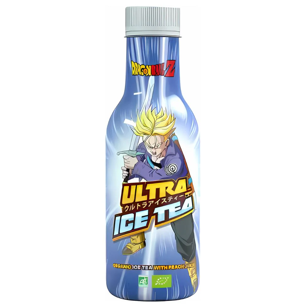 Dragon Ball Ice Tea Z Trunks, tè alla pesca da 500ml