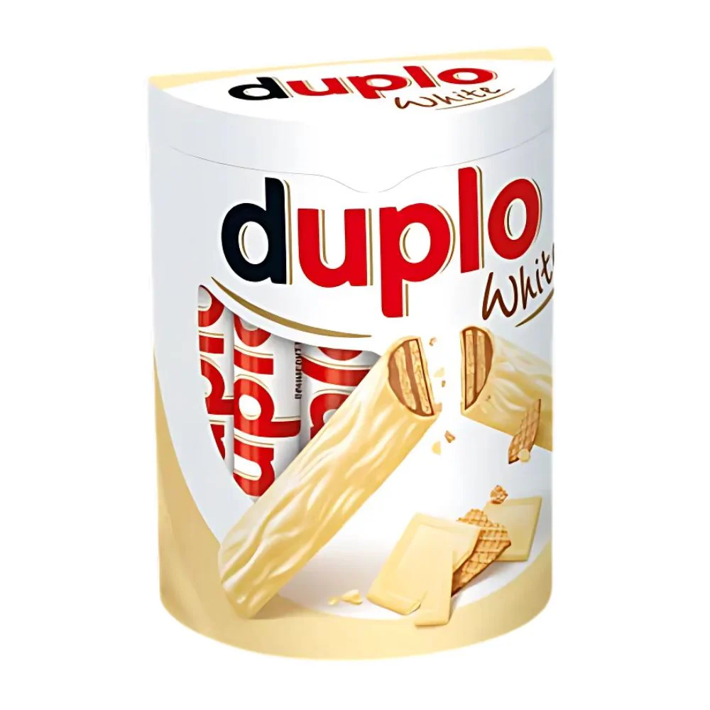 Duplo White, 10 barrette al cioccolato bianco con wafer da 182g