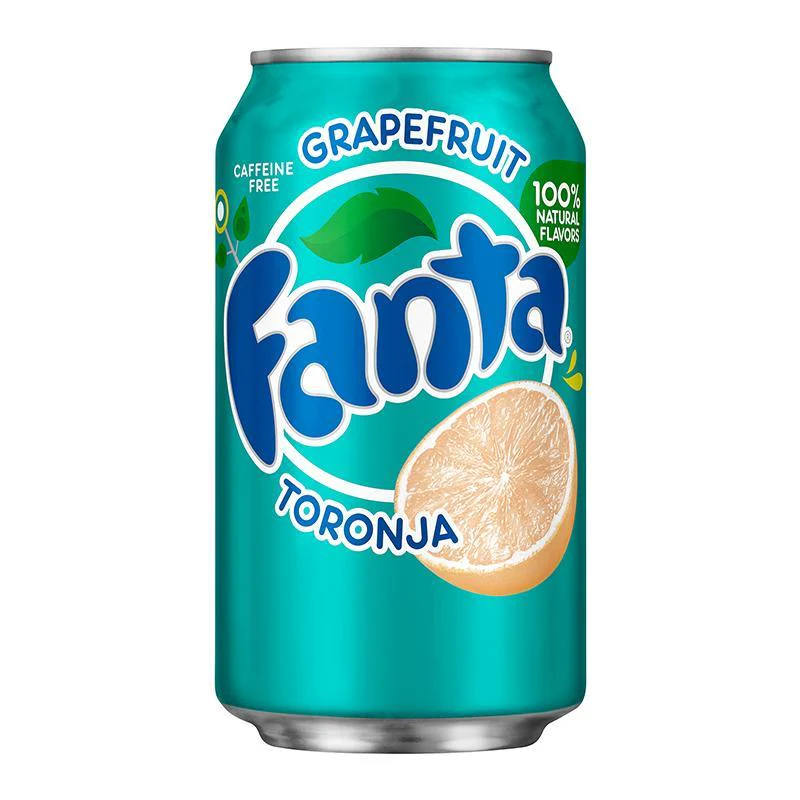 Fanta Grapefruit Toronja, bevanda al pompelmo da 355 ml