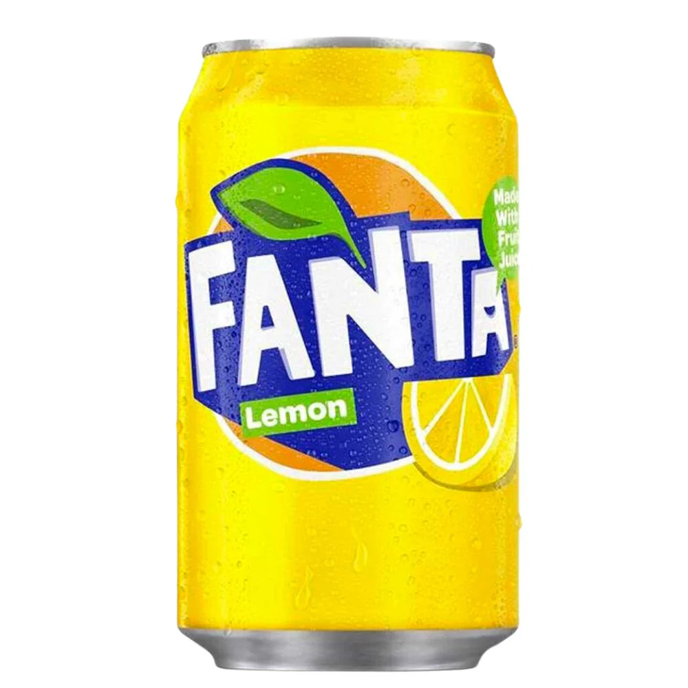 Fanta Lemon, bevanda al limone da 330ml