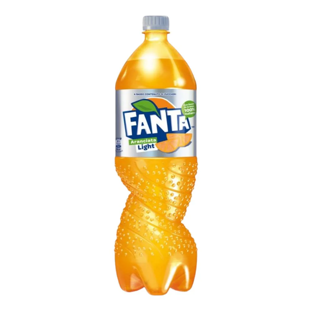 Fanta Light Aranciata, bevanda all'arancia da 1,5l