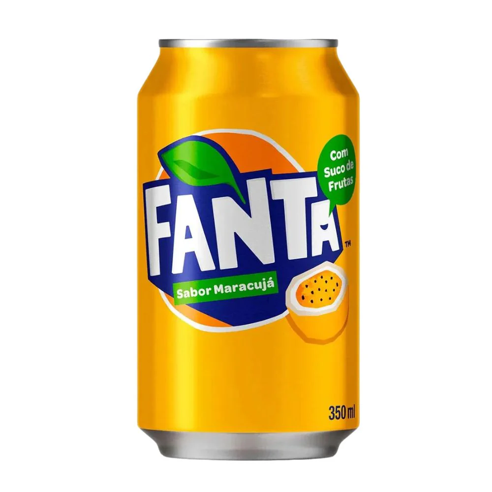 Fanta Maracuja, bevanda gassata al gusto di maracuja da 350ml