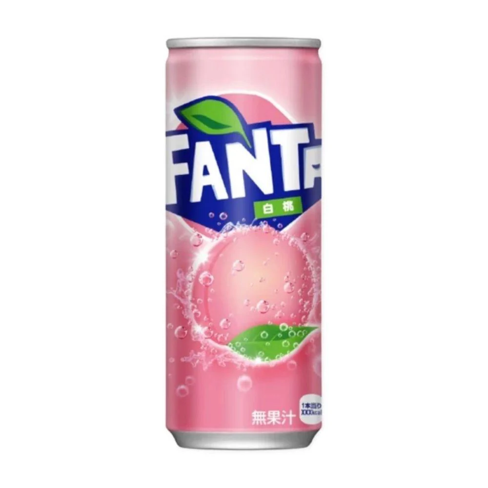 Fanta White Peach, bevanda alla pesca da 250ml