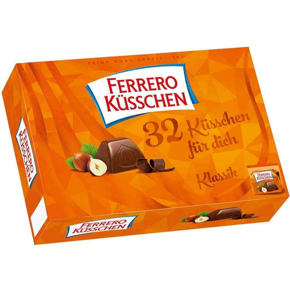 Ferrero Kusschen Klassik, confezione di cioccolatini da 32 pezzi da 284g