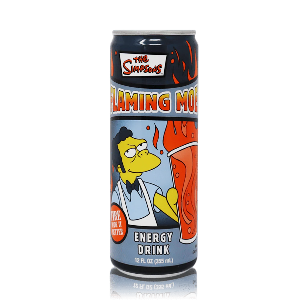 Flaming Moe Energy Drink, bevanda energetica alla frutta da 248 ml