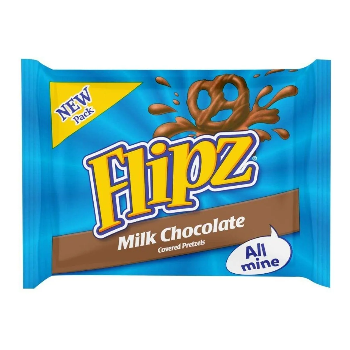 Flipz Milk Chocolate, pretzel ricoperti di cioccolato da 37g