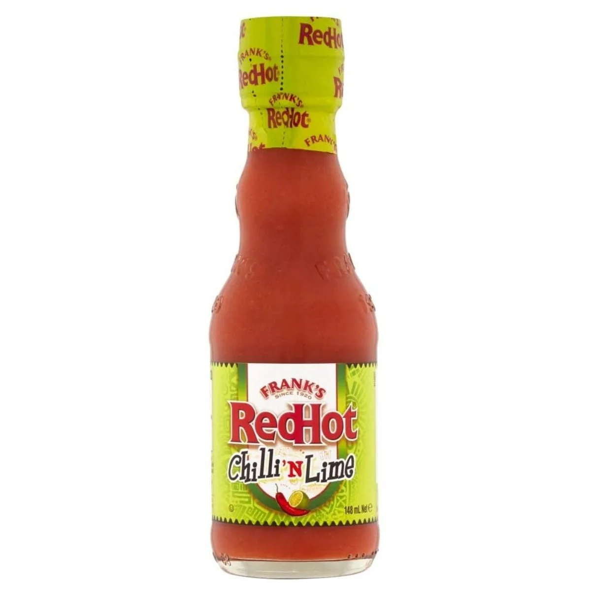 Frank's Red Hot Chili & Lime, salsa piccante al lime da 148ml