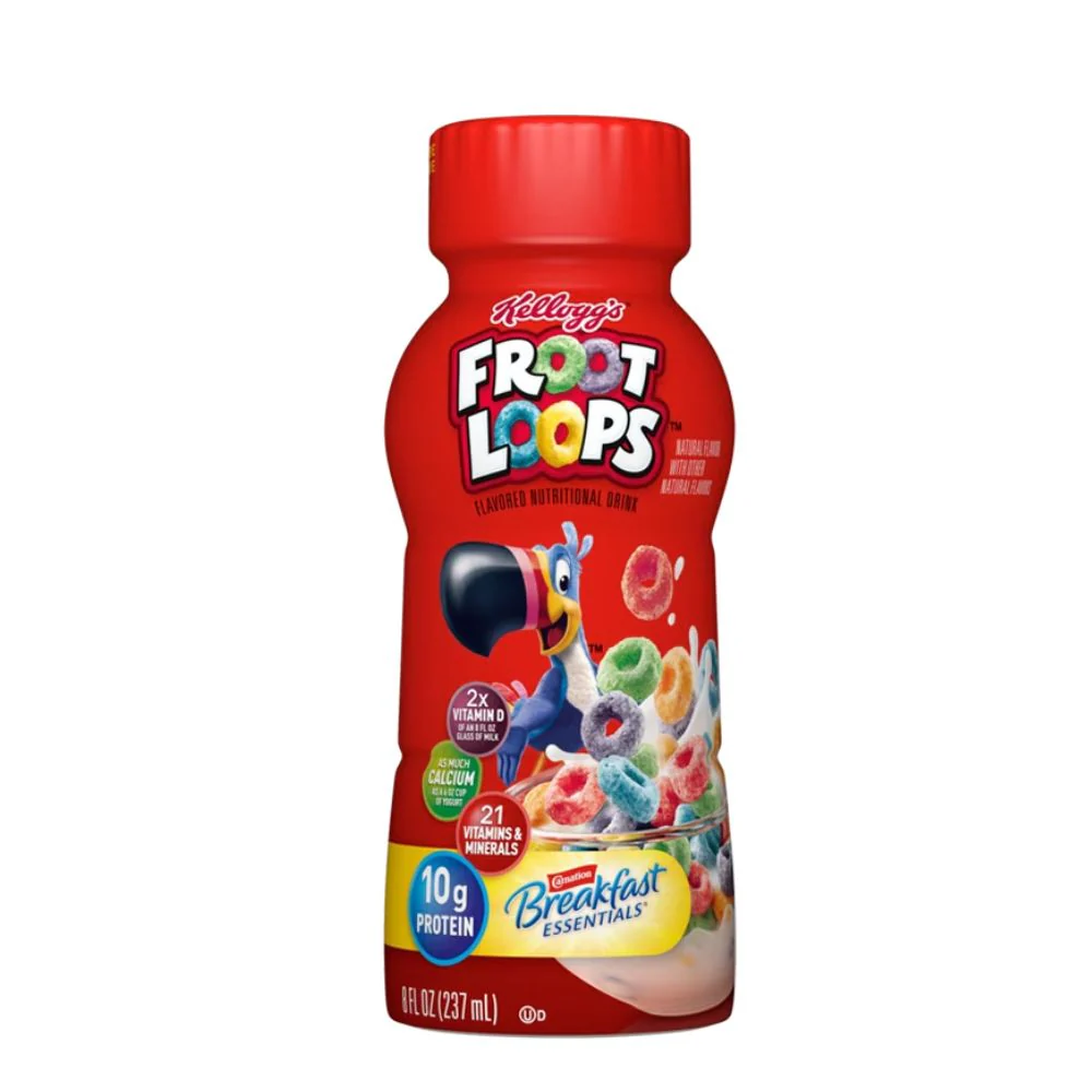 Froot Loops Flavoured Drink, bevanda al sapore di cereali alla frutta da 237g