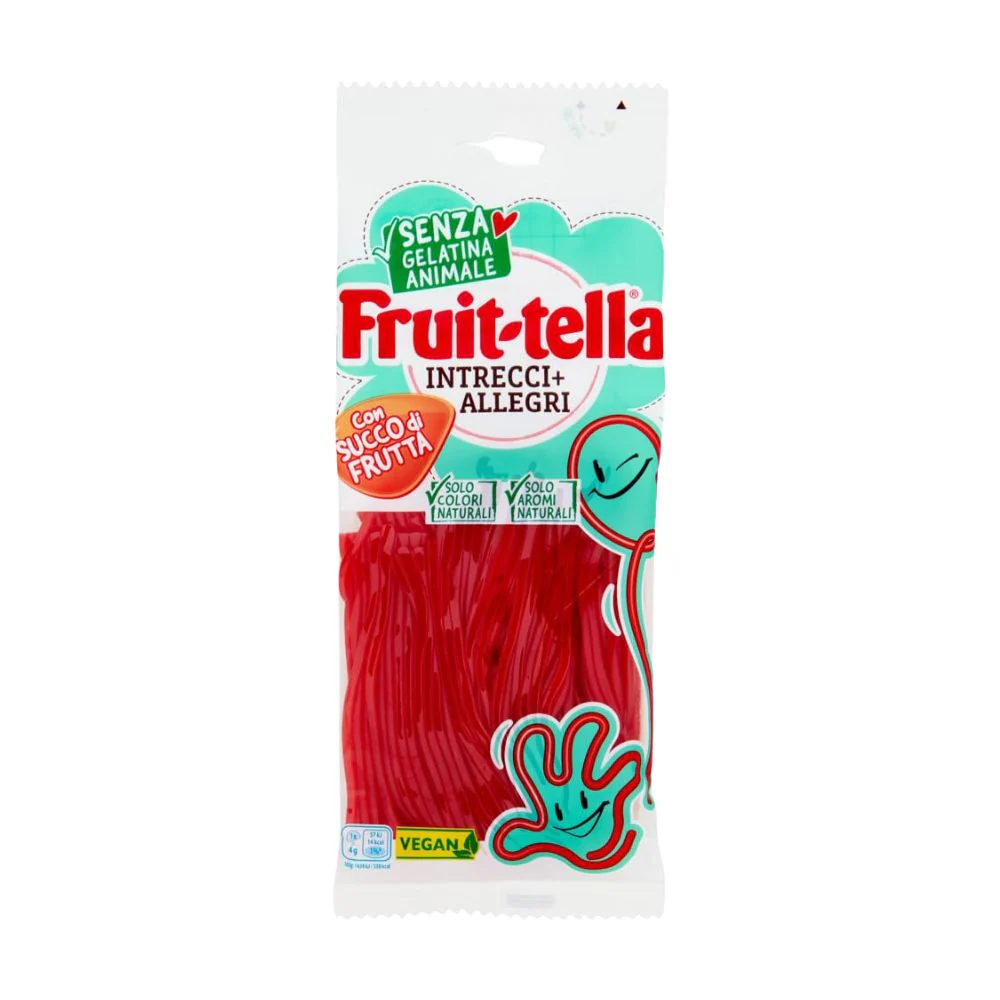 Fruittella Intrecci, caramelle al gusto di frutta da 125g
