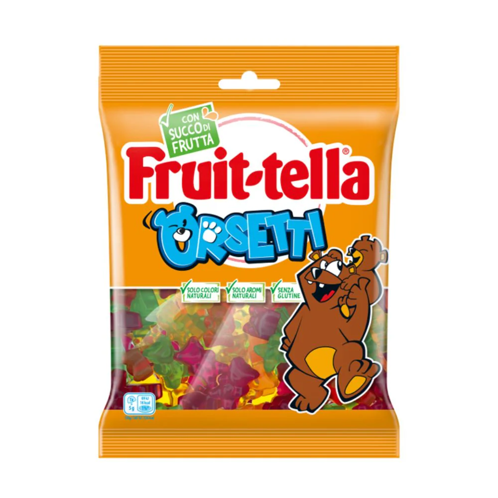 Fruittella Orsetti, caramelle gommose al gusto di frutta da 175g