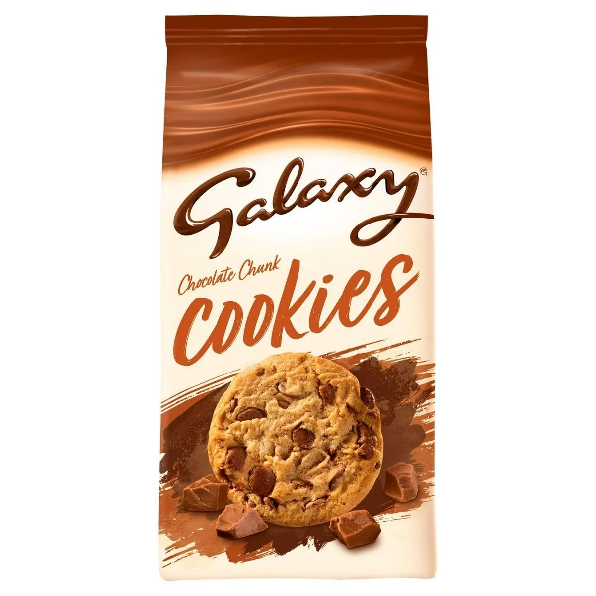 Galaxy Cookies Chocolate Chunk, cookies con gocce di cioccolato da 180g
