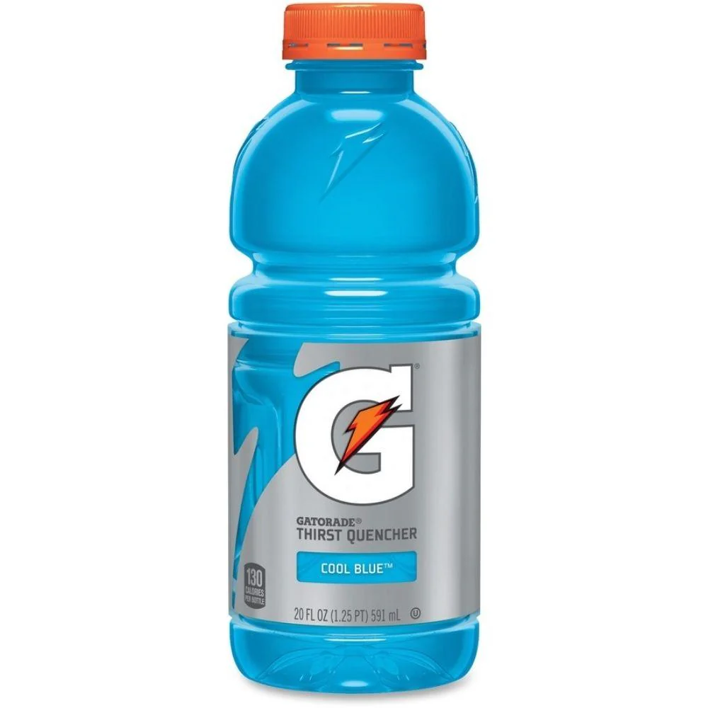 Gatorade Cool Blue Raspberry, energy drink al mirtillo da 591ml