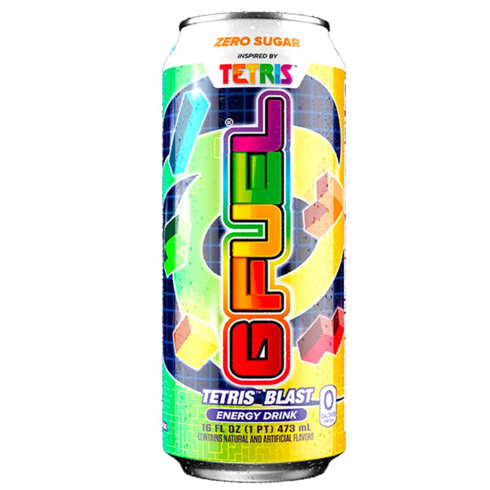 GFuel Tetris Blast, energy drink al gusto di frutta da 473ml