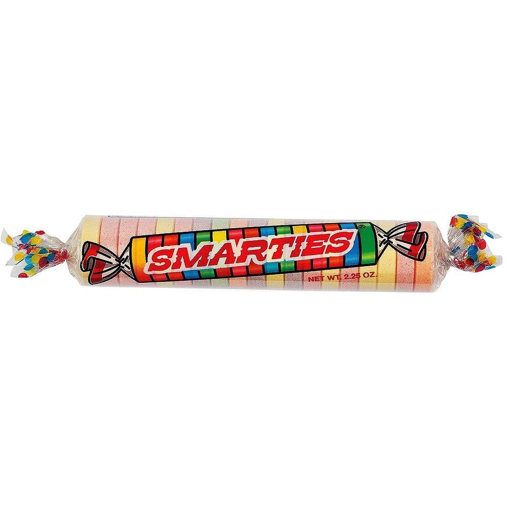 Giant Smarties Candy Rolls, caramelle alla frutta da 28g