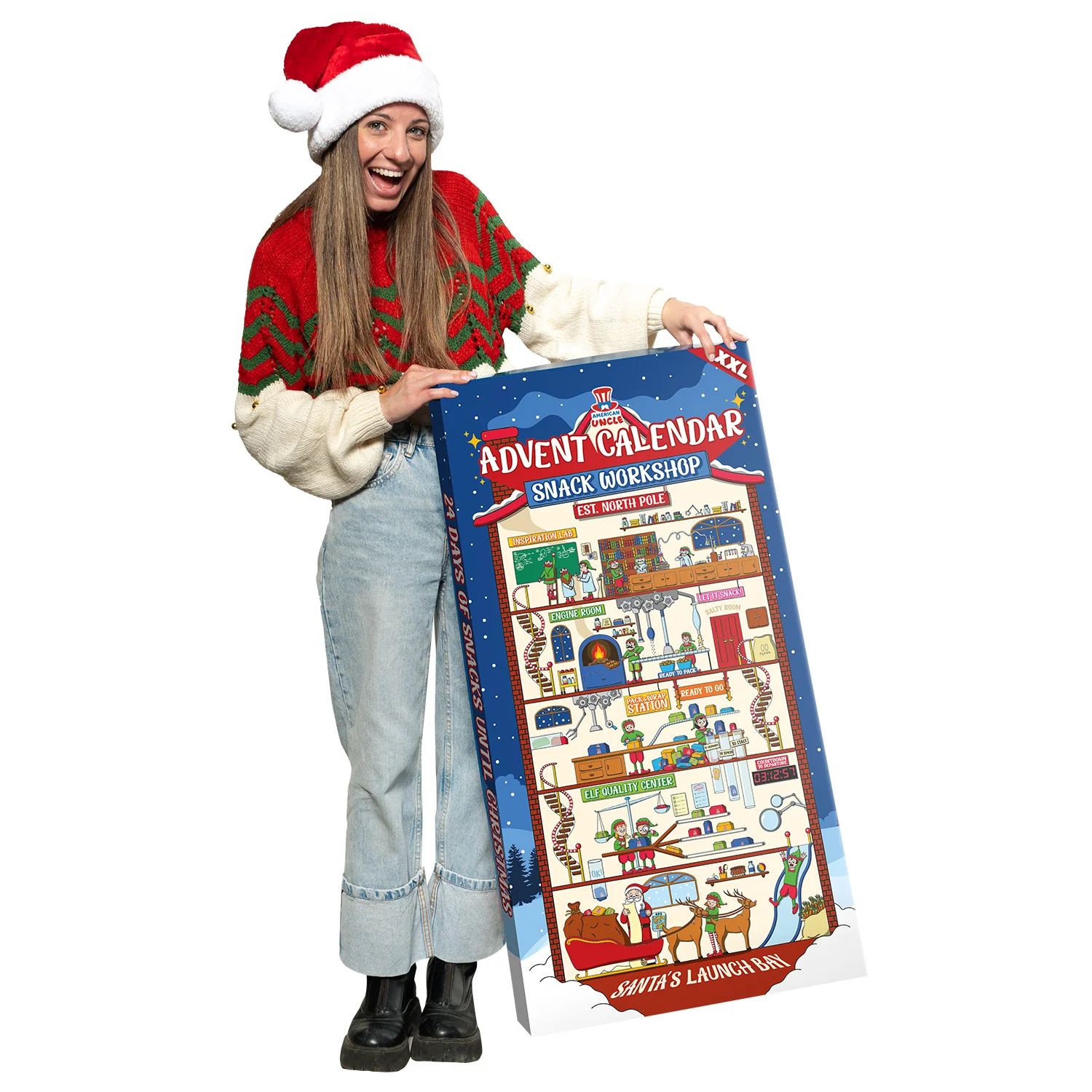 [GLUTEN FREE] Snack Workshop XXL, Calendario dell’Avvento XXL da oltre 24 snack dolci e salati senza glutine da tutto il mondo. - Image 5
