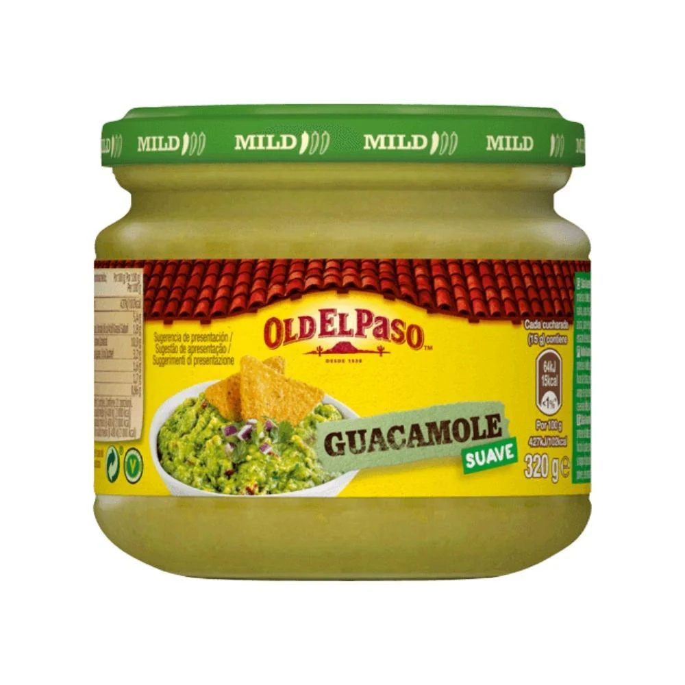 Old El Paso Guacamole, salsa guacamole a base di avocado da 320g