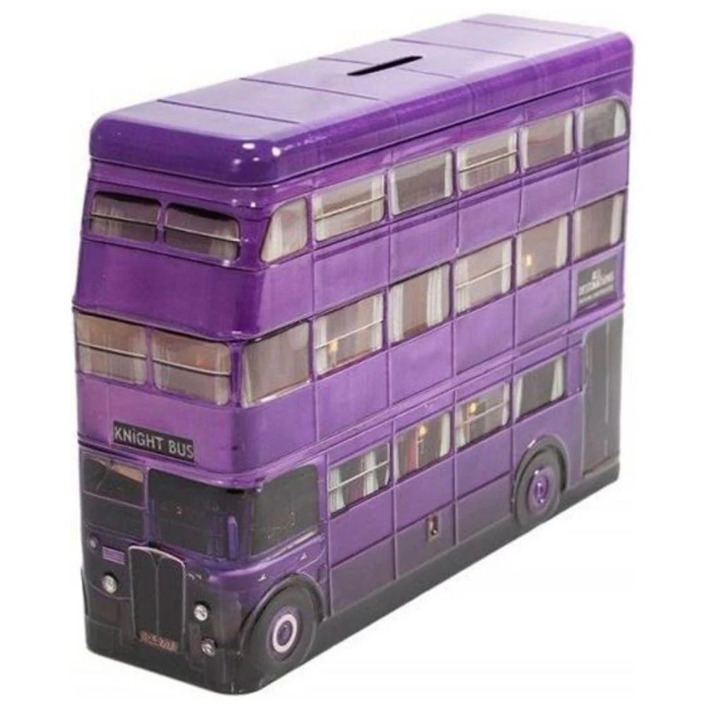 Harry Potter Knight Bus Tin With Chewy Candy, salvadanaio con all'interno simboli gommosi alla frutta da 112g
