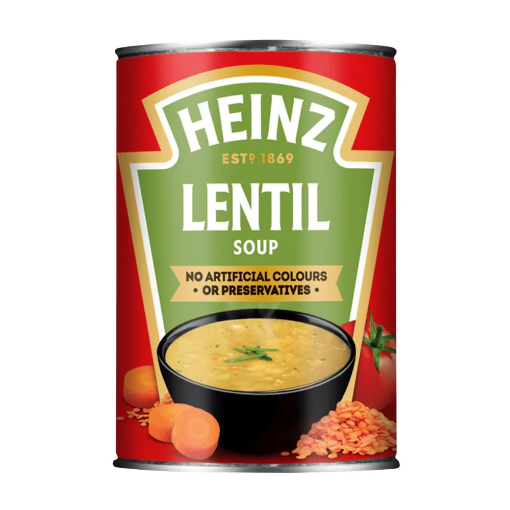 Heinz Lentil Soup, zuppa di lenticchie da 400g