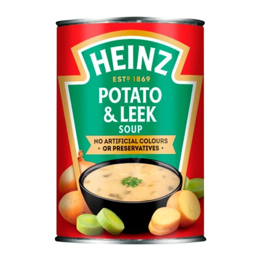Heinz Potato & Leek Soup, zuppa di patate e porri da 400g