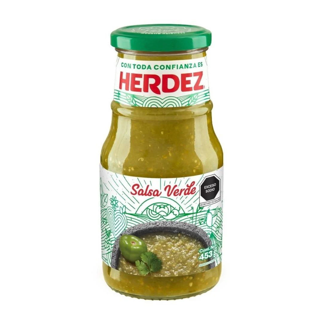 Herdez Salsa Verde, salsa fruttata messicana da 240g
