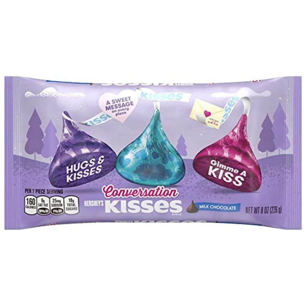 Hershey's Conversation Kisses, confezione di cioccolatini da 226g